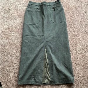 Gunex long grey skirt